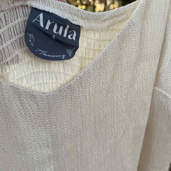 Arula Beige Maxi Dress - Picture 3 of 4